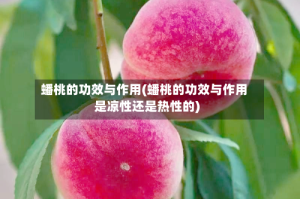 蟠桃的功效与作用(蟠桃的功效与作用是凉性还是热性的)
