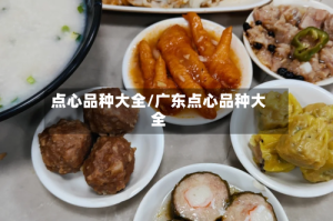 点心品种大全/广东点心品种大全