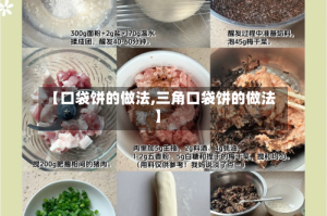 【口袋饼的做法,三角口袋饼的做法】