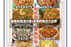 米饭的做法大全(米饭的做法大全家常)