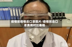 疫情前疫情后口罩图片/疫情前后口罩费用对比表格