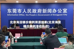 北京海淀确诊病例溯源结果(北京海淀确诊病例活动轨迹)