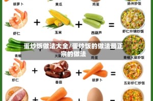 蛋炒饭做法大全/蛋炒饭的做法最正宗的做法