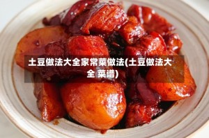 土豆做法大全家常菜做法(土豆做法大全 菜谱)