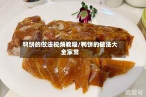 鸭饼的做法视频教程/鸭饼的做法大全家常