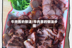 牛肉酱的做法/牛肉酱的做法步骤