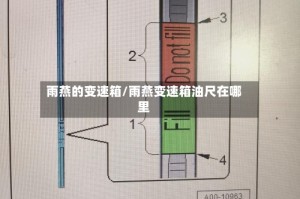 雨燕的变速箱/雨燕变速箱油尺在哪里