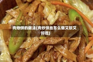 肉炒饼的做法(肉炒饼丝怎么做又软又好吃)