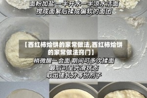 【西红柿烩饼的家常做法,西红柿烩饼的家常做法窍门】