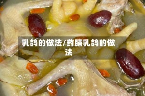 乳鸽的做法/药膳乳鸽的做法