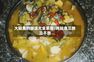 大鲢鱼的做法大全家常/炖鲢鱼三放三不放