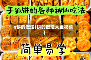q饼的做法(饼的做法大全视频)