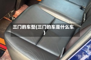 三门的车型(三门的车是什么车)
