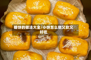 糖饼的做法大全/小饼怎么做又软又好吃