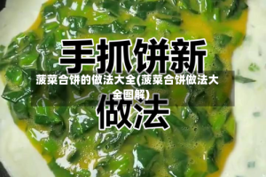 菠菜合饼的做法大全(菠菜合饼做法大全图解)