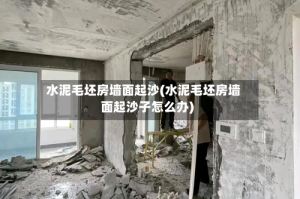 水泥毛坯房墙面起沙(水泥毛坯房墙面起沙子怎么办)