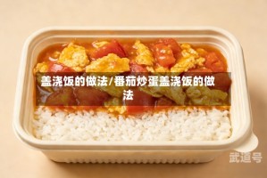盖浇饭的做法/番茄炒蛋盖浇饭的做法