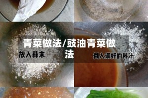 青菜做法/豉油青菜做法
