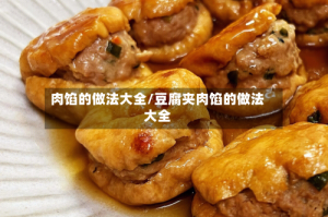肉馅的做法大全/豆腐夹肉馅的做法大全