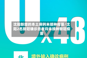 沈阳新增的本土病例未接种疫苗/沈阳2名新冠确诊患者均未接种新冠疫苗