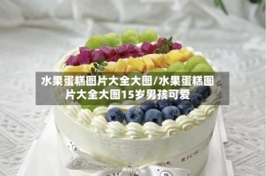 水果蛋糕图片大全大图/水果蛋糕图片大全大图15岁男孩可爱