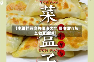 【电饼档豆腐的做法大全,用电饼铛怎么做豆腐饼】