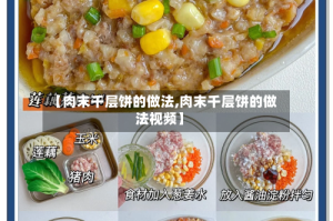 【肉末千层饼的做法,肉末千层饼的做法视频】