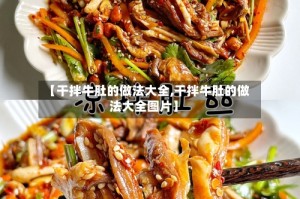 【干拌牛肚的做法大全,干拌牛肚的做法大全图片】