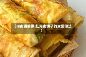 【河南饼的做法,河南饼子的家常做法】