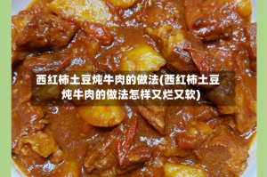西红柿土豆炖牛肉的做法(西红柿土豆炖牛肉的做法怎样又烂又软)
