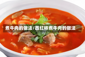 煮牛肉的做法/西红柿煮牛肉的做法