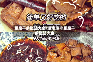 豆腐干的做法大全/湖南凉拌豆腐干的做法大全