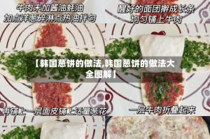 【韩国葱饼的做法,韩国葱饼的做法大全图解】