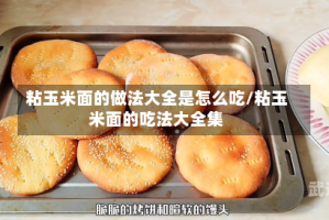 粘玉米面的做法大全是怎么吃/粘玉米面的吃法大全集