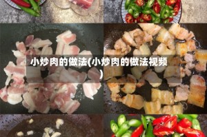 小炒肉的做法(小炒肉的做法视频)