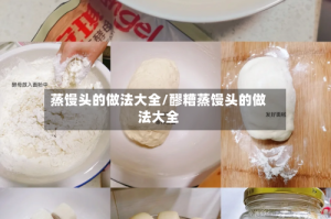 蒸馒头的做法大全/醪糟蒸馒头的做法大全