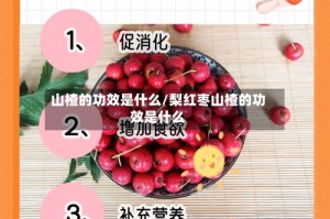 山楂的功效是什么/梨红枣山楂的功效是什么