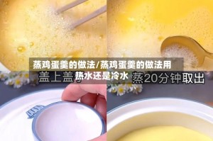 蒸鸡蛋羹的做法/蒸鸡蛋羹的做法用热水还是冷水