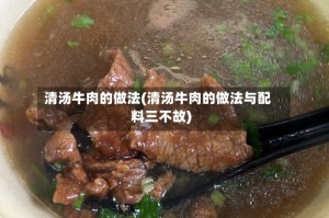 清汤牛肉的做法(清汤牛肉的做法与配料三不故)
