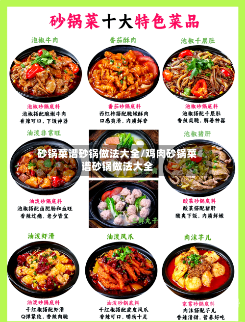 砂锅菜谱砂锅做法大全/鸡肉砂锅菜谱砂锅做法大全-第3张图片